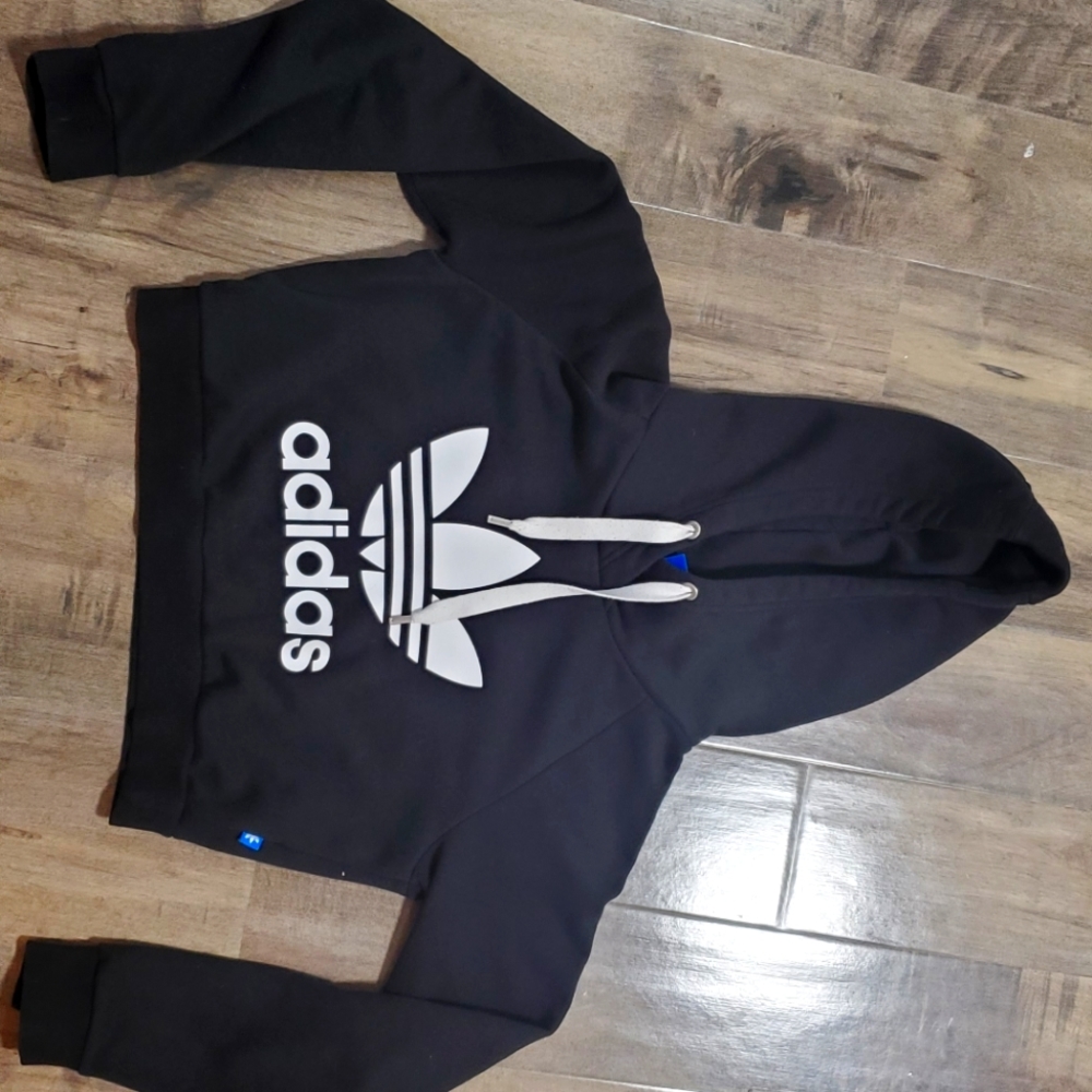 Adidas crop hoodie